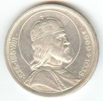 1938. 5P Ag "Szent István" T:2 ph