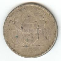 1930. 5P Ag &quot;Horthy jobbra&quot; T:3