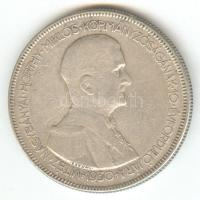 1930. 5P Ag "Horthy jobbra" T:3
