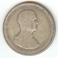 1930. 5P Ag "Horthy jobbra" T:3