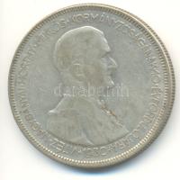 1930. 5P Ag "Horthy jobbra" T:3