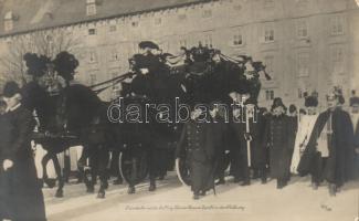 Franz Joseph`s funeral, Hofburg photo