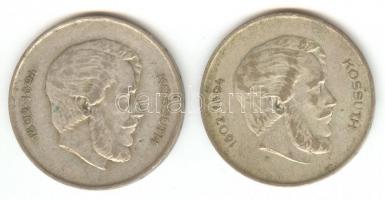 1947. 5Ft Ag "Kossuth" (2x) T:3