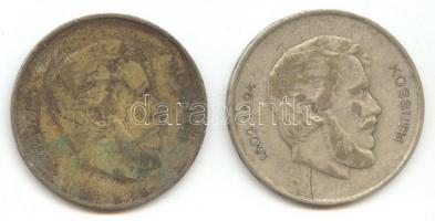 1947. 5Ft Ag "Kossuth" (2x) T:3