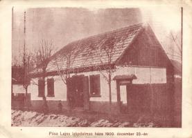 Monor Pósa Lajos lakodalmas háza (EK)