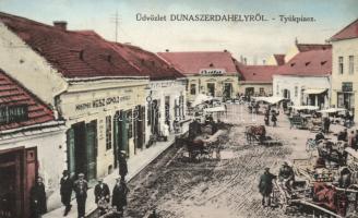 Dunaszerdahely tyúkpiac / hen market, the restaurant of Arnold Weisz