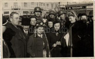 Szabadka entry of the Hungarian troops photo