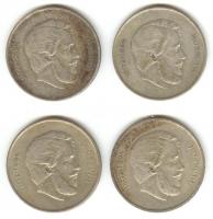 1947. 5Ft Ag "Kossuth" (4x) T:2-,3