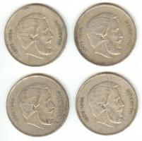 1947. 5Ft Ag "Kossuth" (4x) T:2-,3