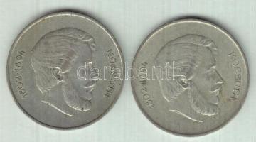 1947. 5Ft Ag "Kossuth" (2x) T:3