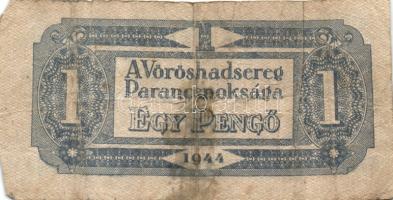 1944. 1P, 2P, 5P, 10P, 20P, 50P, 100P " A Vöröshadsereg Parancsnoksága" sor T:II,III,III-