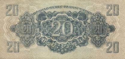 1944. 1P, 2P, 5P, 10P, 20P, 50P, 100P " A Vöröshadsereg Parancsnoksága" sor T:II,III,III-