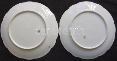 cca 1900 Monarchia korabeli matricás porcelán dísztányér Alt-Rohlau jelzéssel /
Alt-Rohlau chinaware...