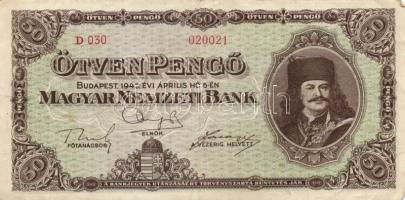 1930. 20P + 100P + 1932. 50P + 1939. 5P + 1945. 50P T:II,II-,III