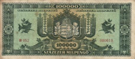 1946. 1.000.000.000P + 10.000MP (2x) kétféle színváltozat + 100.000MP + 1.000.000MP + 10.000BP + 100...