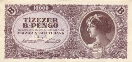 1946. 1.000.000.000P + 10.000MP (2x) kétféle színváltozat + 100.000MP + 1.000.000MP + 10.000BP + 100...