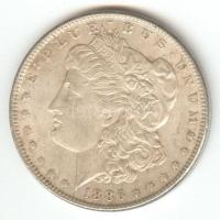 Amerikai Egyesült Államok 1886. 1$ Ag "Morgan" T:2/2- 
USA 1886. Morgan Dollar Ag C:XF/VF