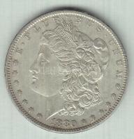 Amerikai Egyesült Államok 1880-O. 1$ Ag "Morgan" T:2-
USA 1880-O. Morgan Dollar Ag C:VF