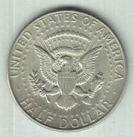 Amerikai Egyesült Államok 1968D. 1/2$ Ag "Kennedy" T:2 USA 1968D 1/2 Dollar Ag "Kennedy" C:XF