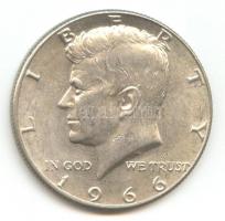 Amerikai Egyesült Államok 1966. 1/2$ Ag "Kennedy" T:2
USA 1966. 1/2 Dollar Ag "Kenned...