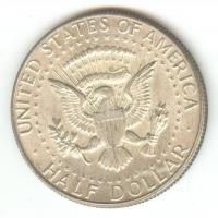 Amerikai Egyesült Államok 1965. 1/2$ Ag &quot;Kennedy&quot; T:2 USA 1965. 1/2 Dollar Ag &quot;Kennedy&quot; C:XF