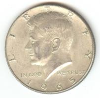 Amerikai Egyesült Államok 1965. 1/2$ Ag "Kennedy" T:2
USA 1965. 1/2 Dollar Ag "Kenned...