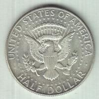 Amerikai Egyesült Államok 1965. 1/2$ Ag "Kennedy" T:2 USA 1965. 1/2 Dollar Ag "Kennedy" C:XF