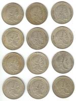 1947. 5Ft Ag "Kossuth" (12x) T:3