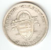 1938. 5P Ag &quot;Szent István&quot; T:2-