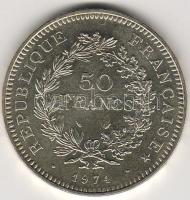 Franciaország 1974. 50Fr ezüst T:2+