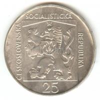 Csehszlovákia 1970. 25K Ag &quot;Szlovák Nemzeti Színház&quot; T:2 Czechoslovakia 1970. 25 Korun Ag &quot;Slovak National Theater&quot; C:XF