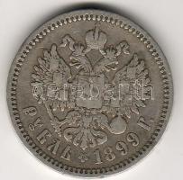 Oroszország 1899. 1R ezüst T:3/4 ph
