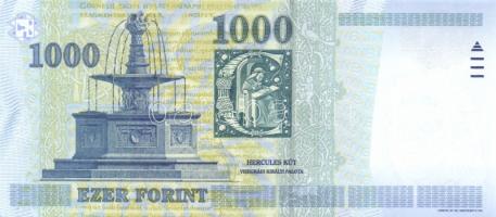 2007. 1000Ft "DA" (2x) egyugrású sorszámmal T:I