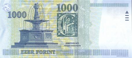 2007. 1000Ft "DA" (2x) egyugrású sorszámmal T:I