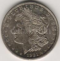 USA 1921. 1$ ezüst T:2/3