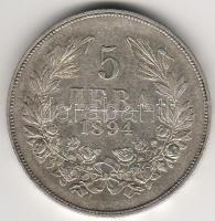 Bulgária 1894K.B. 5L T:3