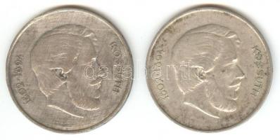 1947. 5Ft Ag "Kossuth" (2x) T:3