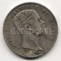 Olasz Államok/ Toszkana 1860. 2L ezüst T:3/4 pici ph R!