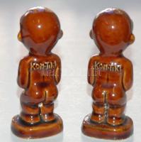 Japán kerámia sótartó figurák (az egyiken alul kis luk)