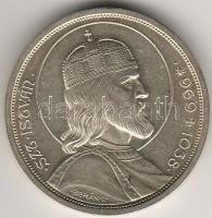 1938. "Szt. István" 5P ezüst T.1/2 pici ph.