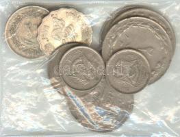 11db arab fémpénz, főleg Líbiai T:2,3 11 different Arabic metal coins, mostly from Lybia C:XF,F