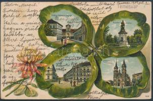 Temesvár clover litho
