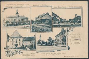 Bród with railway station