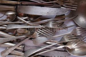 Alpakka evőeszközök többféle szettből