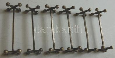 Alpakka késtartó szett