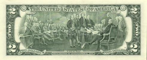 Amerikai Egyesült Államok 1995. 2$ "F" + 2003. 2$ "I" T:I
USA 1995. 2 Dollars &q...