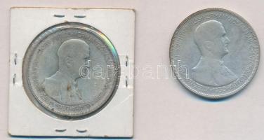 1930. 5P Ag "Horthy jobbra" (2x) T:3