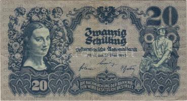 Ausztria 1945. 20Sch T:II/III