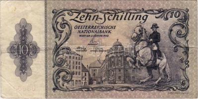 Ausztria 1950. 10Sch T:II/III