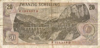 Ausztria 1967. 20Sch T:III